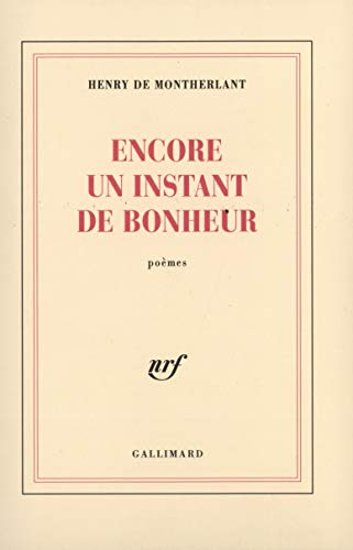 Encore un instant de bonheur
