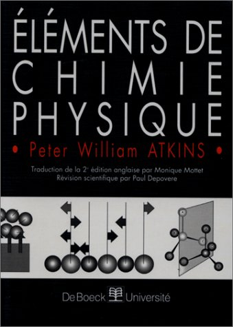 Eléments de chimie physique