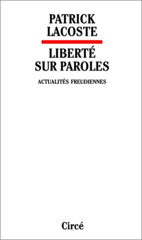 Liberté sur parole