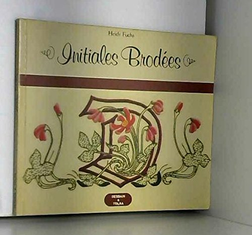 Initiales brodées