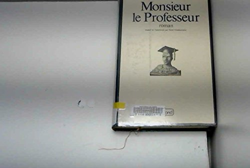 Monsieur le professeur