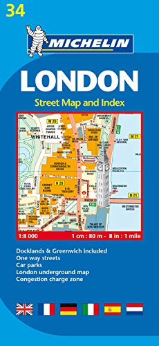 Plan Michelin Londres.