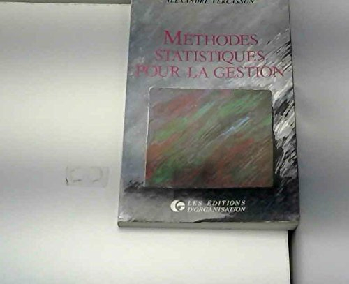 Méthodes statistiques pour la gestion