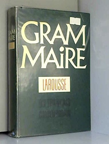 grammaire du francais contemporain