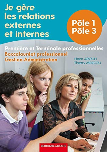 Je gère les relations externes et internes : pôle 1, pôle 3, première et terminale professionnelles,