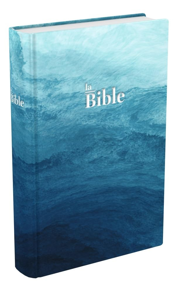 Bible, Traduction J. N. Darby, format compact, couverture rigide bleu [Board book] John Nelson Darby