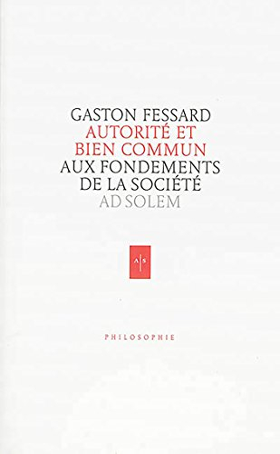 autorité et bien commun