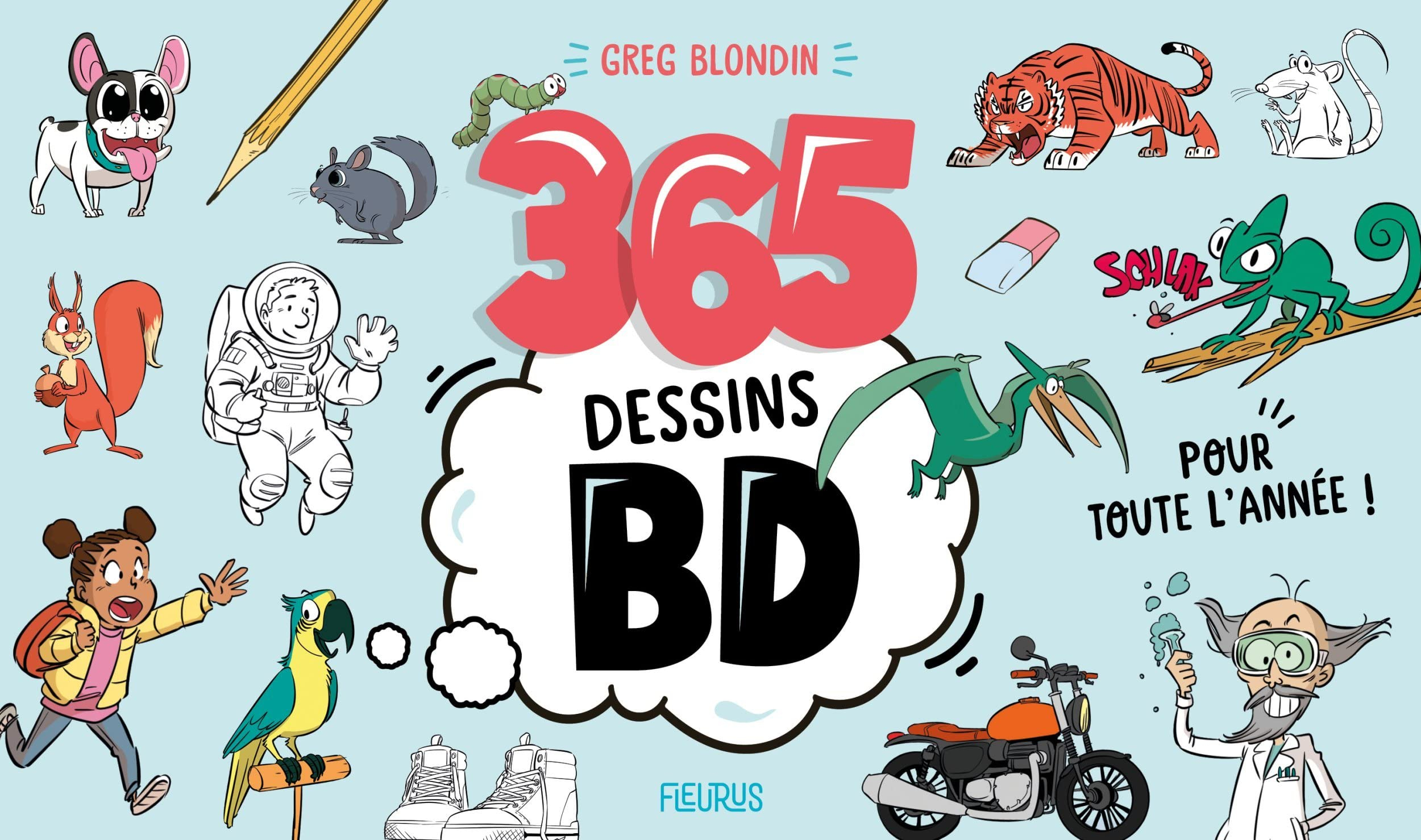 365 dessins BD pour toute l'année !