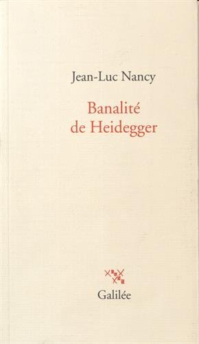 Banalité de Heidegger