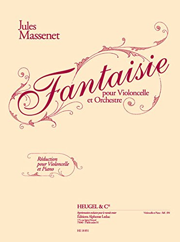 FANTAISIE VIOLONCELLE ET PIANO