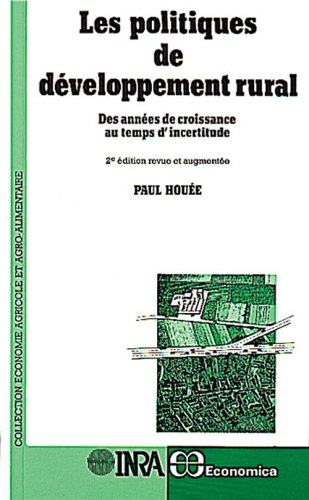 Les politiques de développement rural : des années de croissance au temps d'incertitude