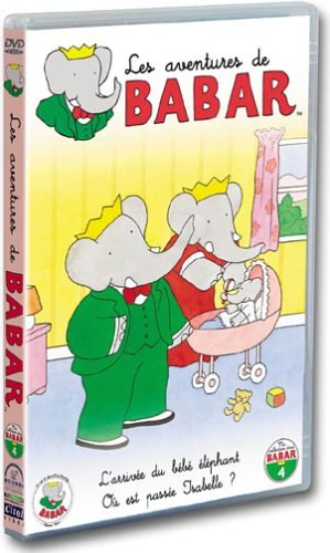 les aventures de babar : l'arrivée du bébé éléphant / où est passée isabelle ? (, 4 comptines)