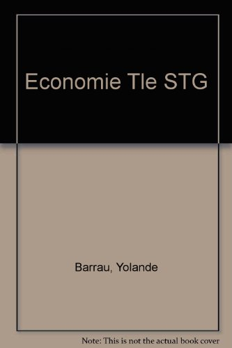 Economie, terminale STG