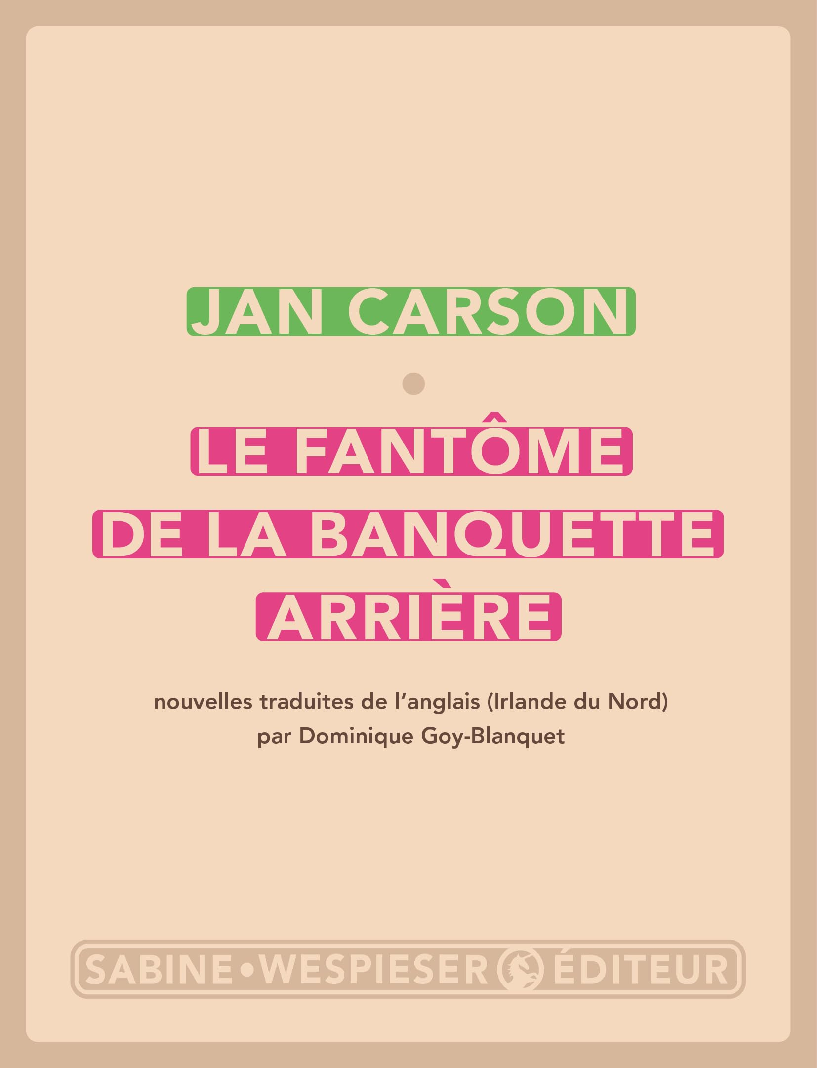 Le fantôme de la banquette arrière
