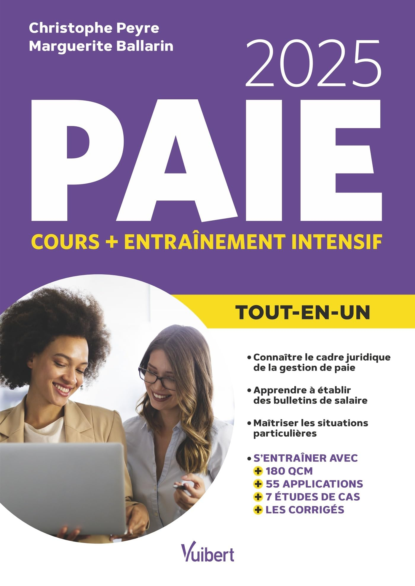 Paie : tout-en-un, cours + entraînement intensif : 2025