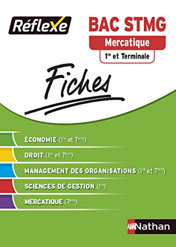 Mercatique, bac STMG, 1re et terminale : fiches