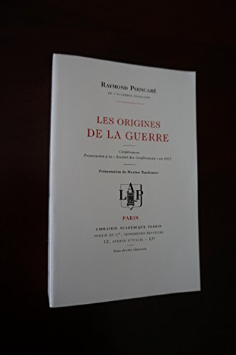 les origines de la guerre