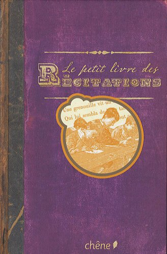 Le petit livre des récitations