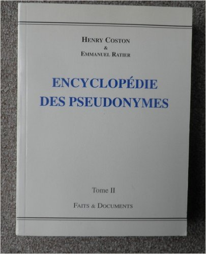 Encyclopédie des pseudonymes