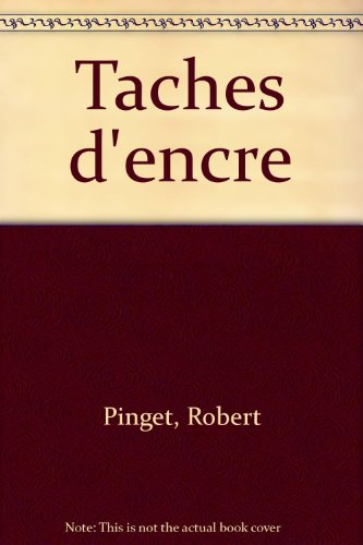 Taches d'encre