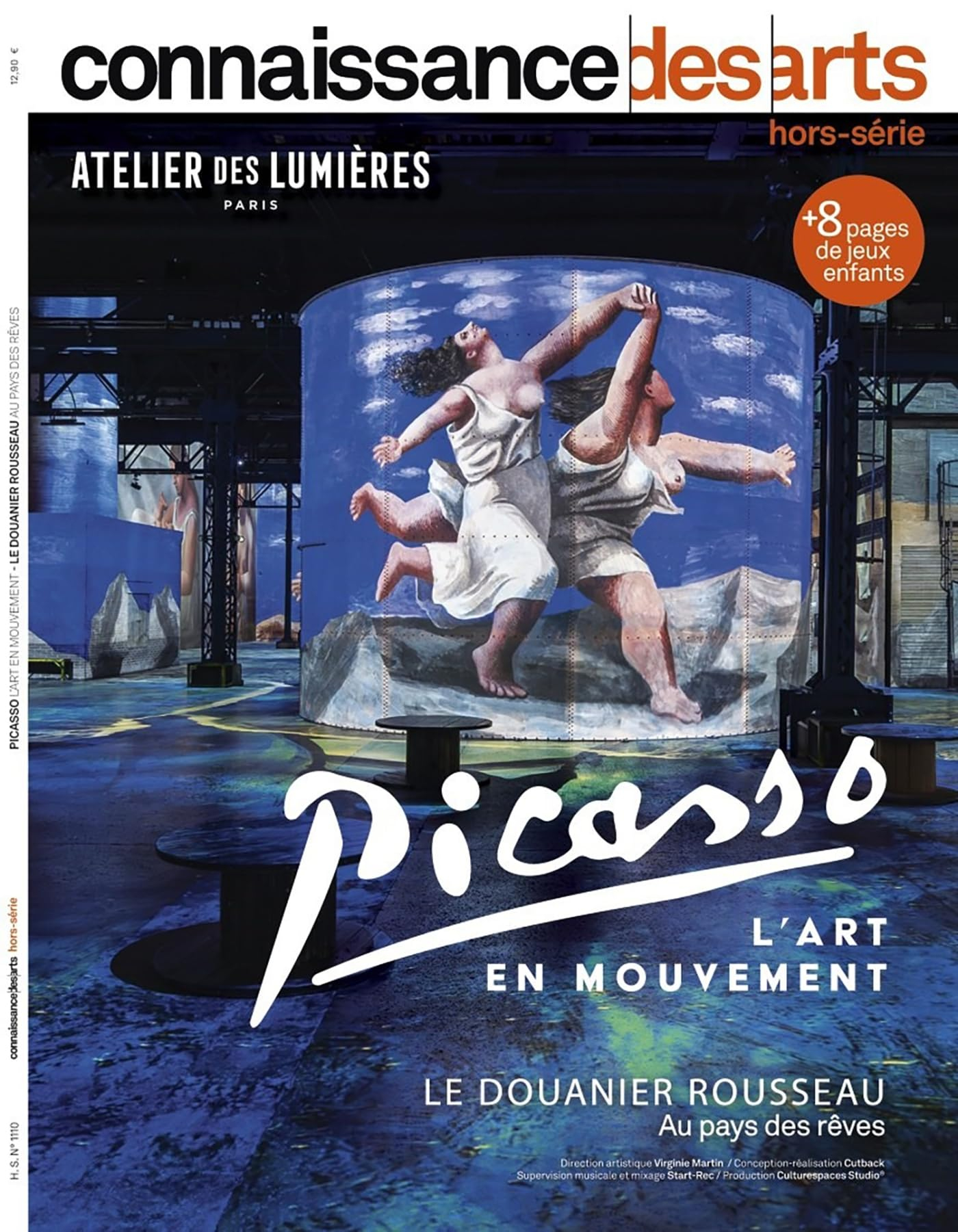 Picasso, l'art en mouvement ; Le Douanier Rousseau, au pays des rêves : Atelier des lumières, Paris
