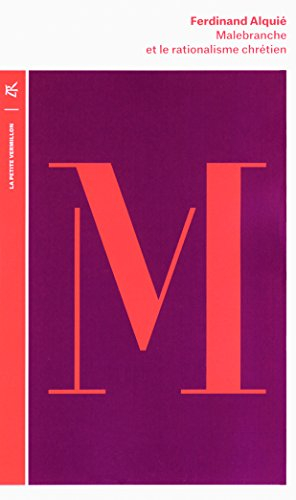 Malebranche et le rationalisme chrétien