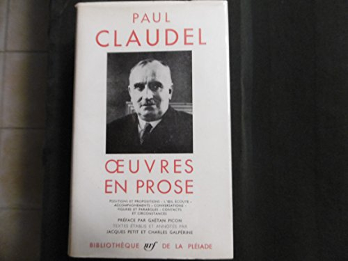 Oeuvres en prose