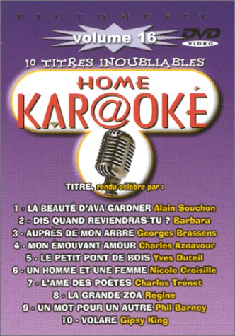 home kar@oké : 10 titres inoubliables - vol.16