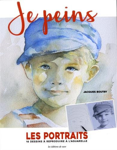 Les portraits : 16 dessins à reproduire à l'aquarelle