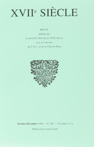 Dix-septième siècle, n° 201