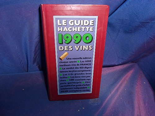 le guide hachette 1990 des vins