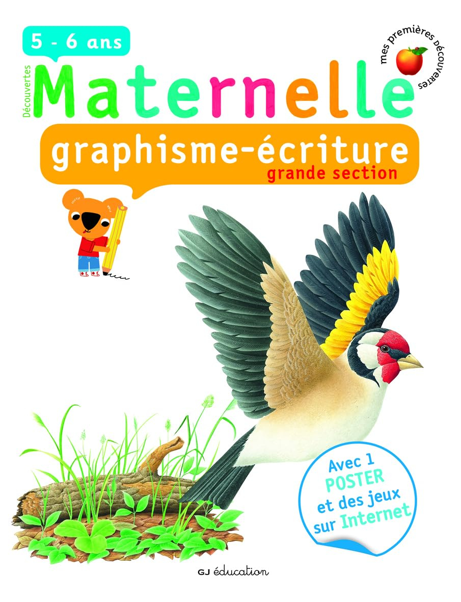 Graphisme écriture, grande section, 5-6 ans