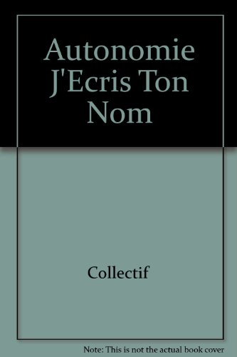 Autonomie, j'écris ton nom : manifeste pour une allocation d'autonomie des 16-25 ans