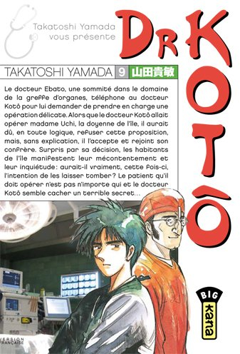 Dr Kotô. Vol. 9. Adieux
