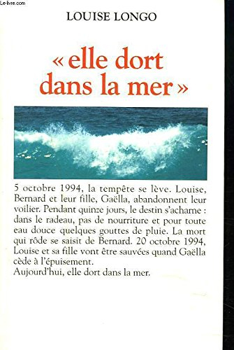 Elle dort dans la mer