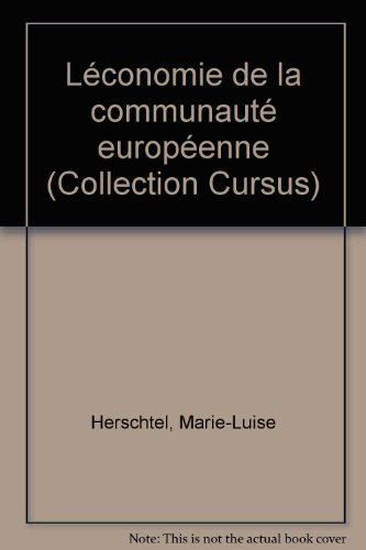 l'économie de la communauté européenne