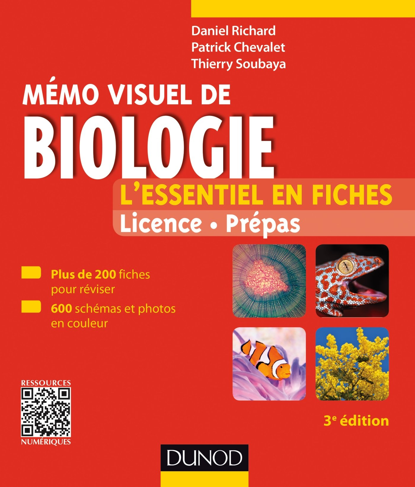 Mémo visuel de biologie : l'essentiel en fiches