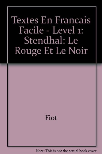 Le rouge et le noir