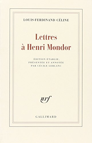 Lettres à Henri Mondor