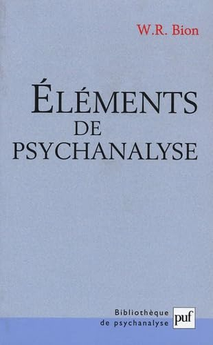 Eléments de la psychanalyse