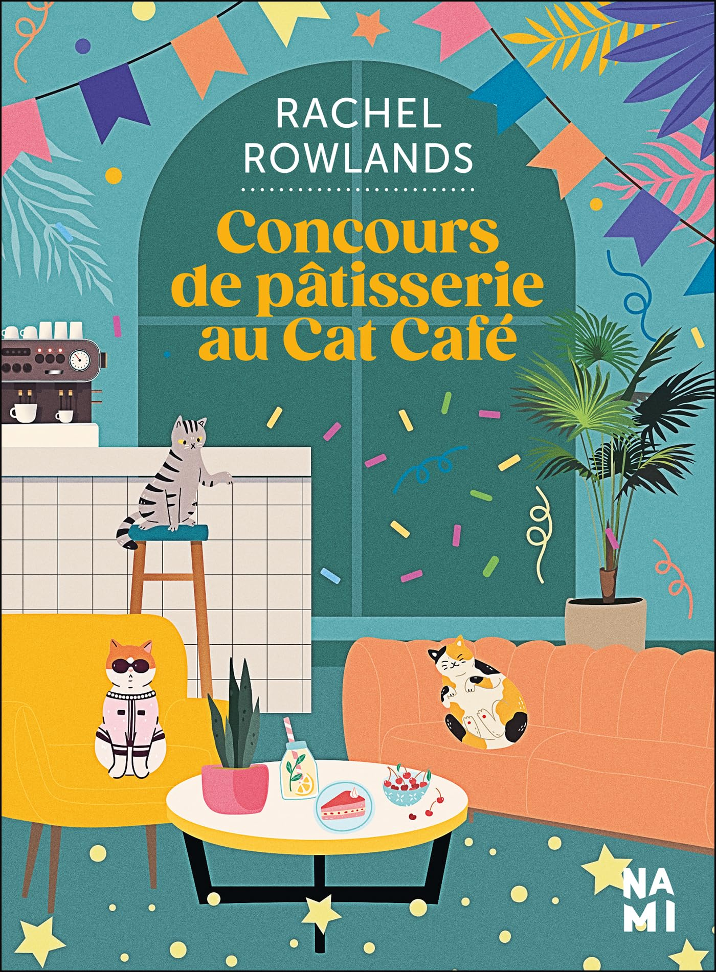 Concours de pâtisserie au cat café