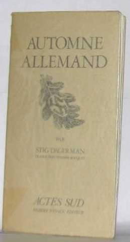 automne allemand