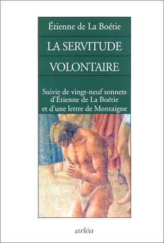 Discours de la servitude volontaire