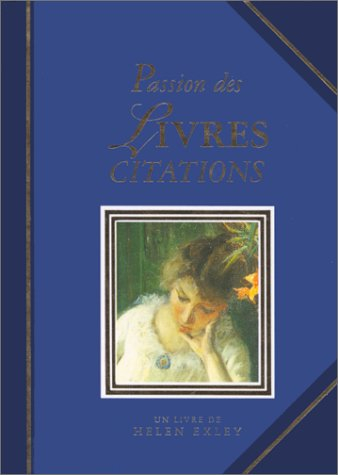 passion des livres. citations