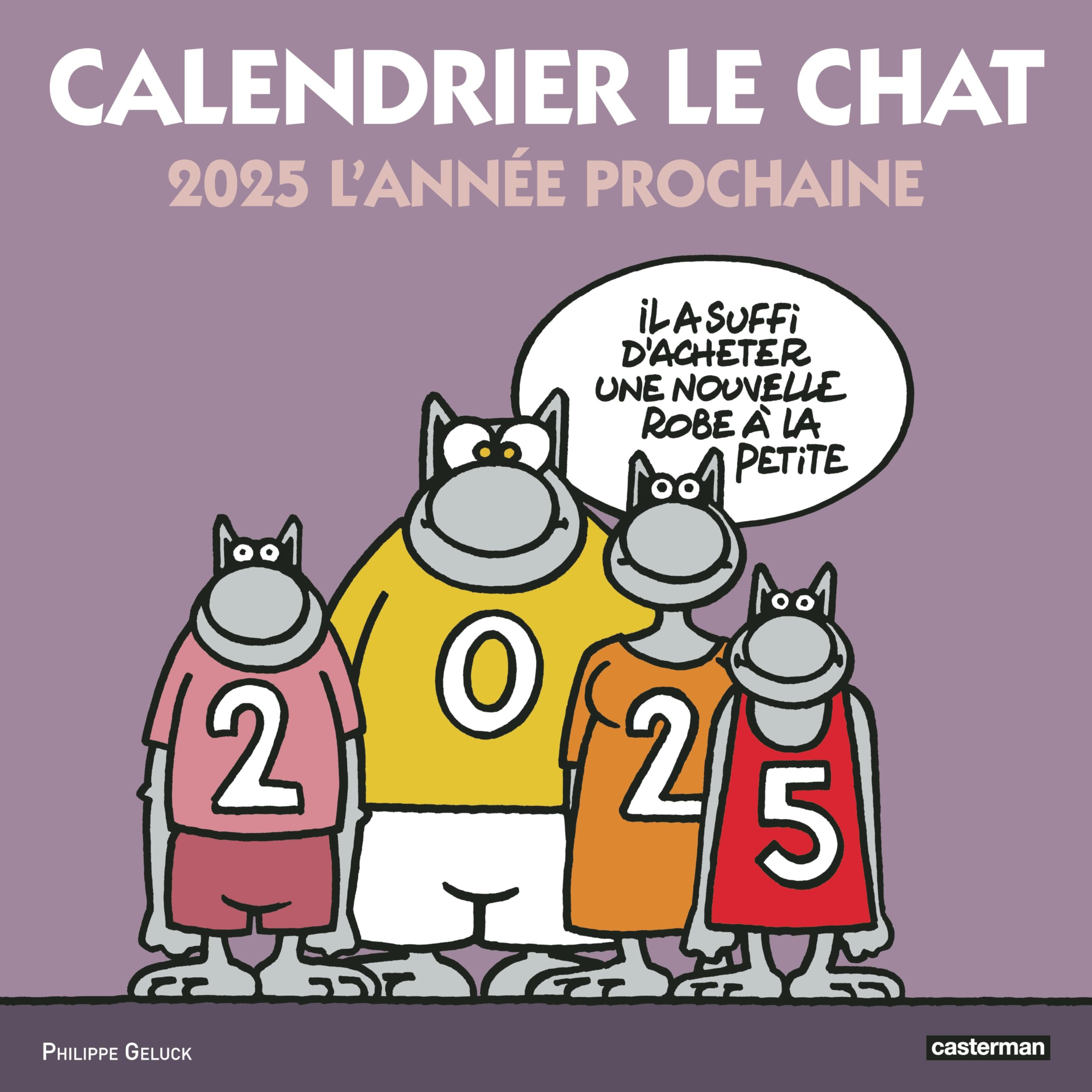 Calendrier Le Chat 2025