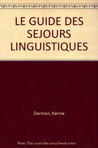 (v.2910934292)guide des sejours linguistiques (le)