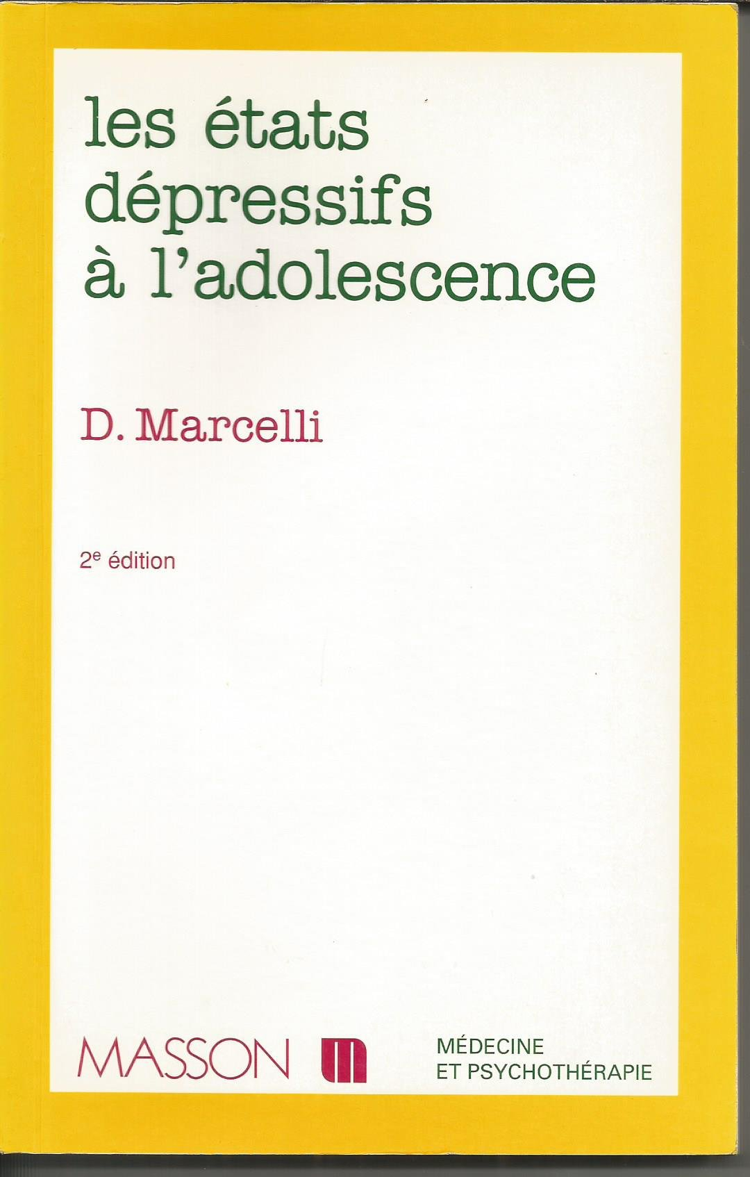 Les états dépressifs à l'adolescence