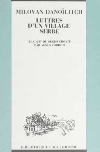 Lettres d'un village serbe
