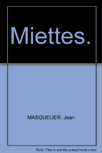 Miettes : acrostiches. Proses