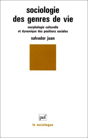 Sociologie des genres de vie